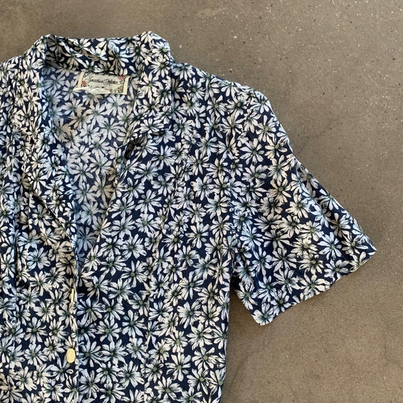 ❌SOLD❌Vintage 1990's Short Sleeve Shirtdress - Picture 3 of 6